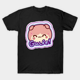 Girl Love Culle Panda Sticker T-Shirt